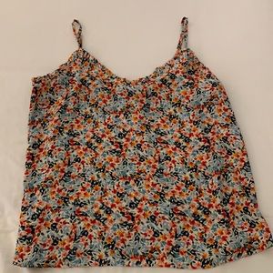 LOFT Summer Spaghetti Strap Blouse